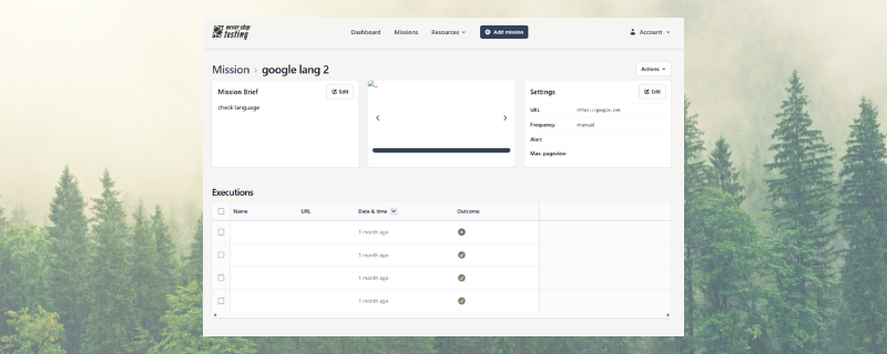 Dashboard